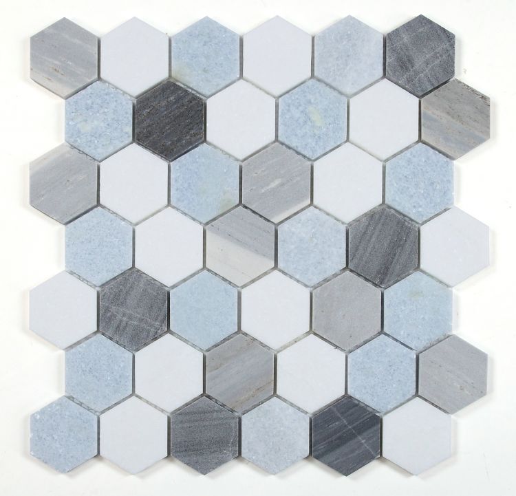Hexagon Deep Ocean Mosaic – Meghatile