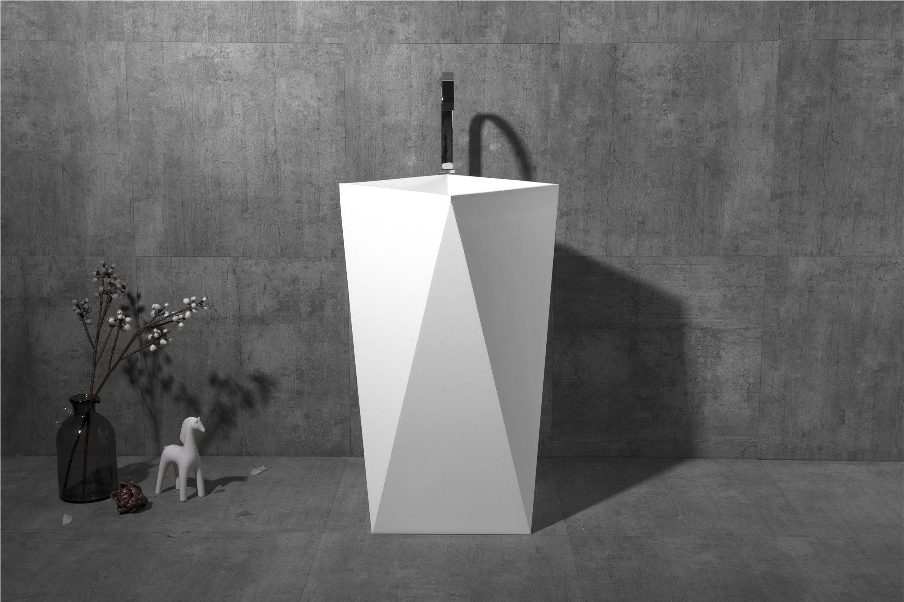 Pedestal Basin Vanities – Meghatile