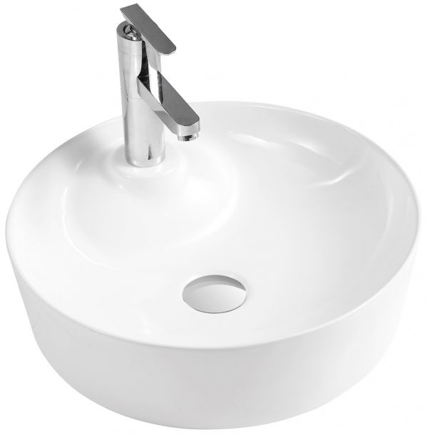 Ceramic Round Vessel Sink Tops, Sink / Vanities – Meghatile