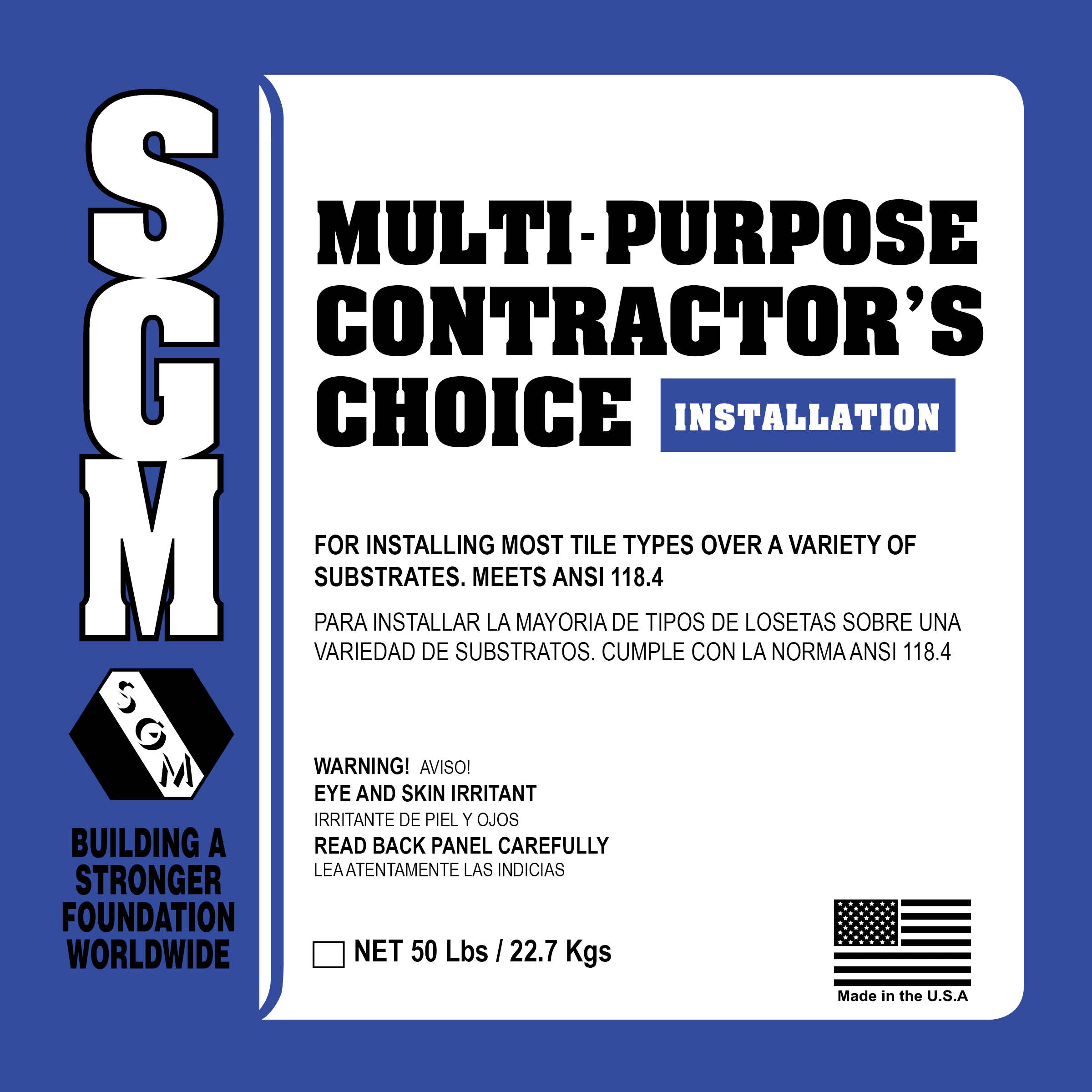 Contractor’S Choice Multi-Purpose Thin-Set Mortar Settings Materials – Meghatile