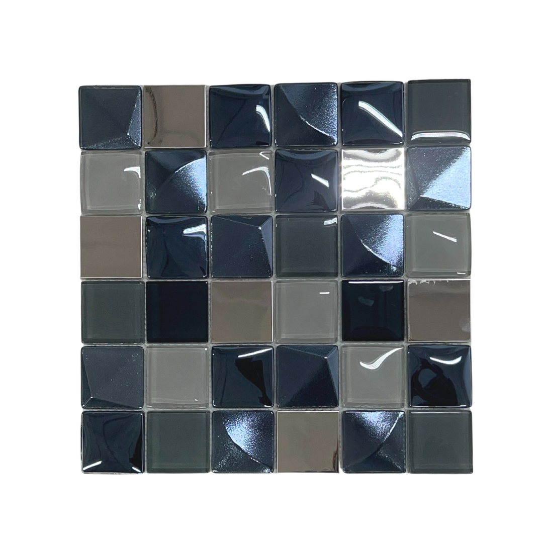 Kubic Gris Mosaic – Meghatile