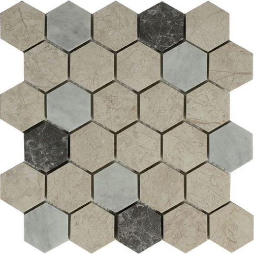 Mhmbbhem22 Ballast 2" Hexagon Mosaic – Meghatile