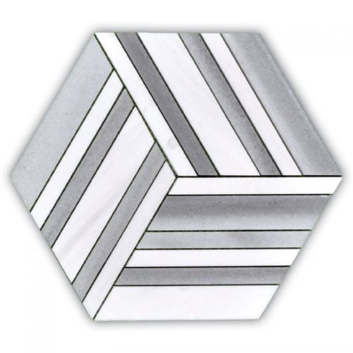 Mhjanscj70 Dolomite - Equador Hexagon Mosaic – Meghatile