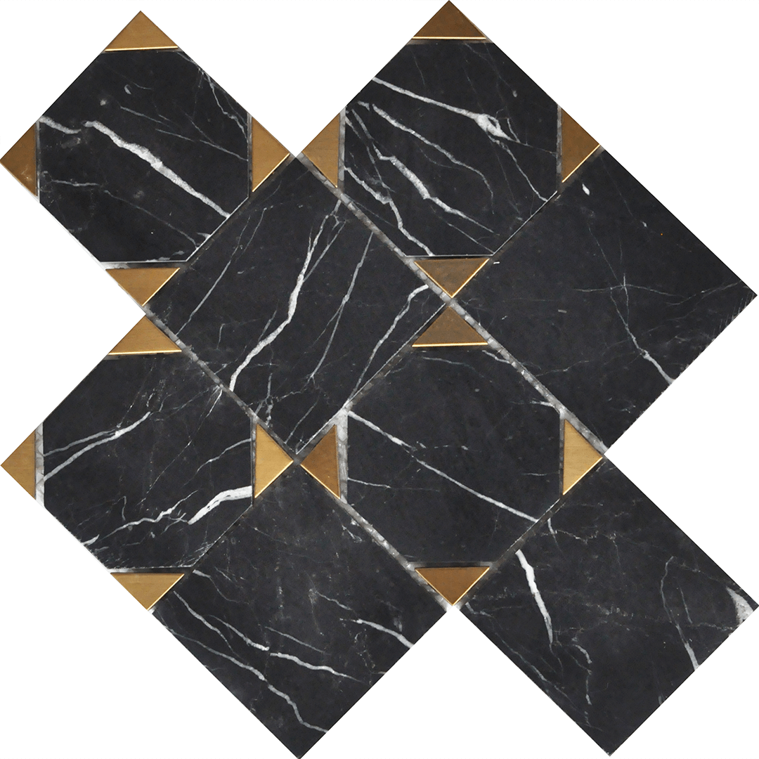 USTMCHWM07 Nero Marquina Square