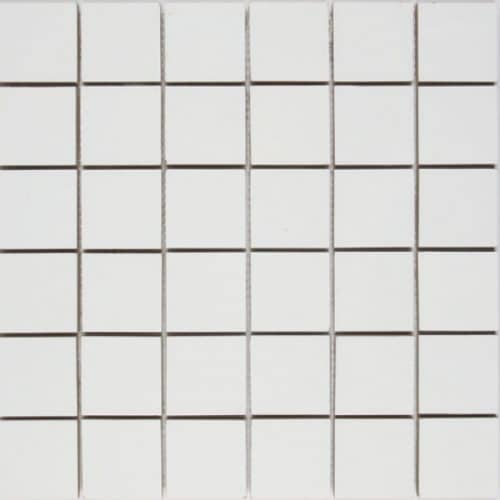 Ppmmawhm22 Marginal White 2"X2" Mosaic 12"X12" Mosaic – Meghatile