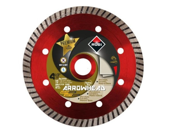 4 1/2" Arrowhead Premium Diamond Blade (Dry) Tools – Meghatile