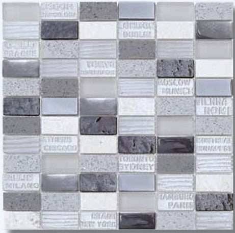 City Grey Mosaic – Meghatile