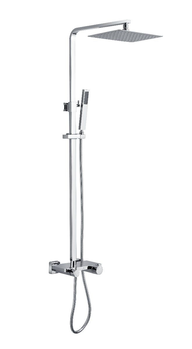 SISTEMA DE DUCHA CON CABEZAL DE DUCHA TIPO LLUVIA RECTANGULAR