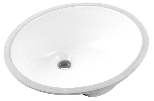 CERAMIC OVAL UNDERMOUNT SINK