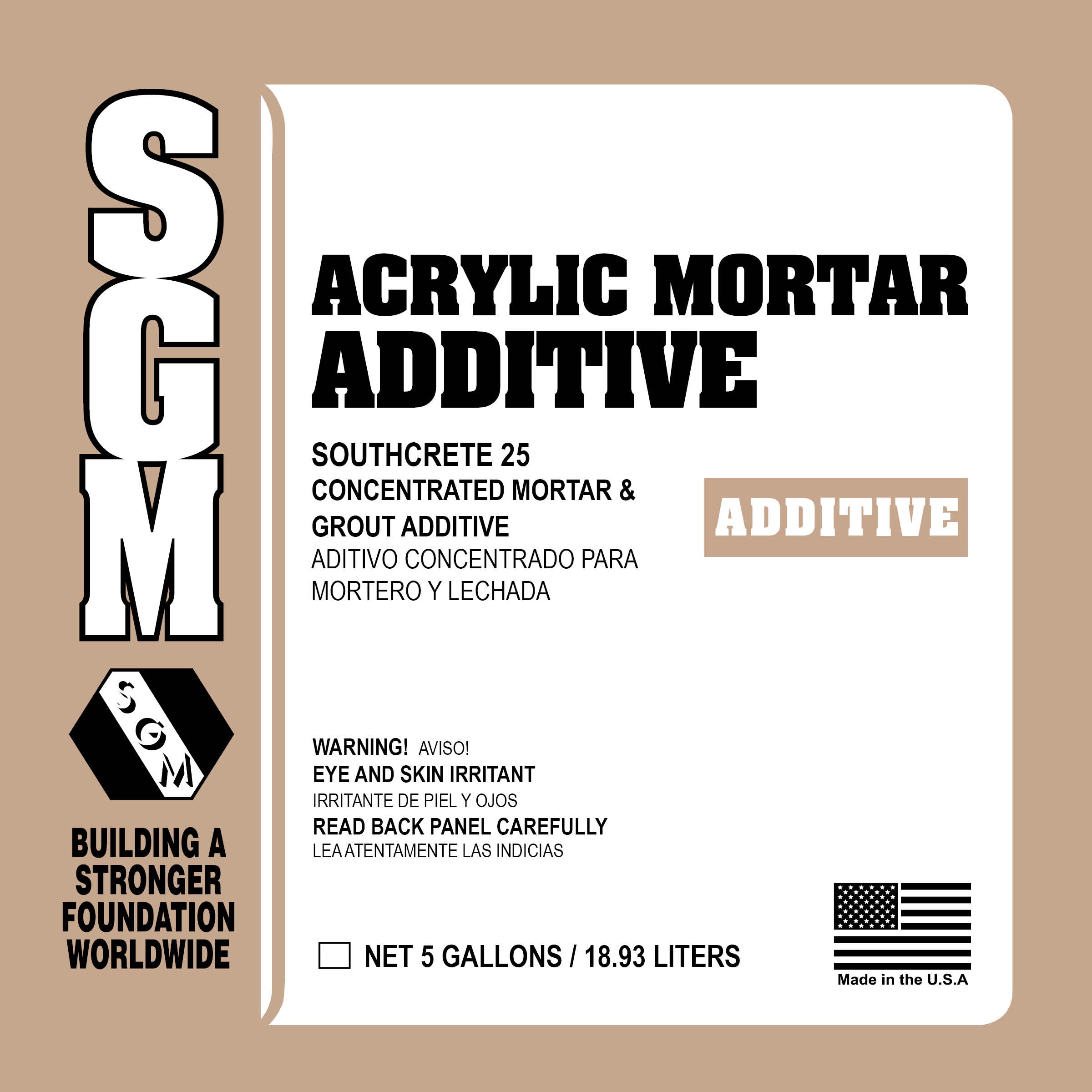Southcret 25 Acrylic Mortar Additive