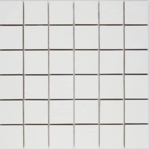 PPMMAWHM22 Marginal White 2"x2" Mosaic 12"x12"